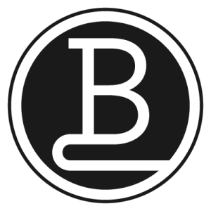 Bright White Space Logo - Black